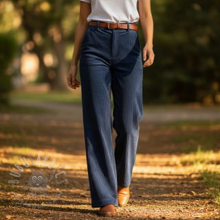 Baršun 6W WASHED STRETCH marine