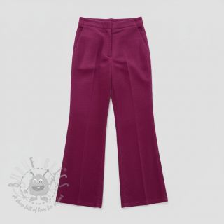 Baršun 6W WASHED STRETCH fuchsia