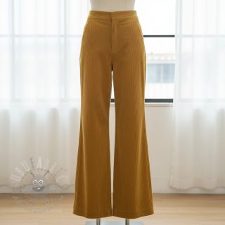 Baršun 6W WASHED STRETCH ochre