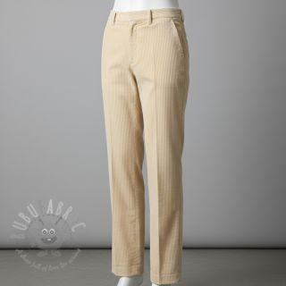 Baršun 6W WASHED STRETCH light yellow