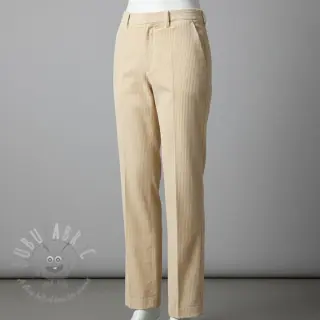 Baršun 6W WASHED STRETCH light yellow