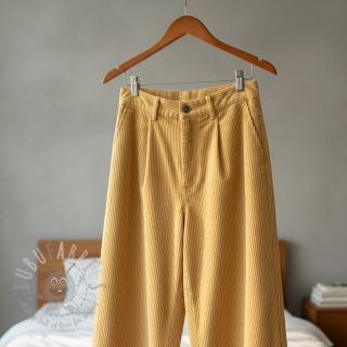 Baršun 6W WASHED STRETCH light yellow