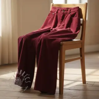 Baršun 6W WASHED STRETCH berry