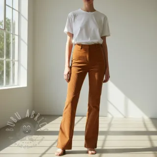 Baršun 6W WASHED STRETCH rust