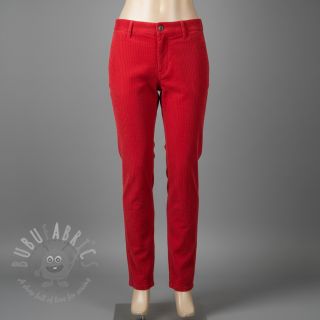 Baršun 6W WASHED STRETCH red