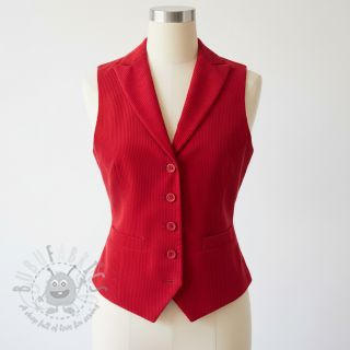 Baršun 6W WASHED STRETCH red