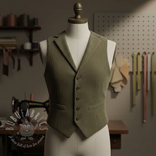 Baršun 6W WASHED STRETCH camo green