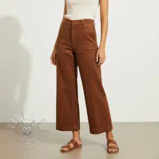 Baršun 6W WASHED STRETCH nutbrown