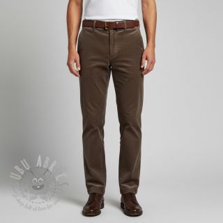 Baršun 6W WASHED STRETCH dark brown