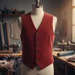 Baršun 6W COTTON TOUCH red