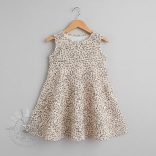 Rastezljivi baršun STRETCH Little deer light sand