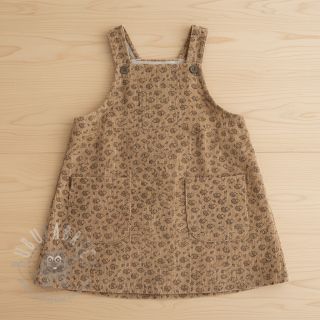 Rastezljivi baršun STRETCH Little hedgehog sand