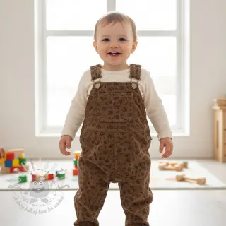 Rastezljivi baršun STRETCH Little hedgehog taupe