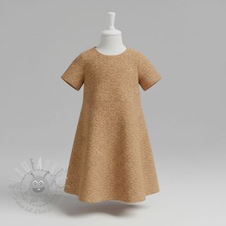 Rastezljivi baršun STRETCH Little clouds sand