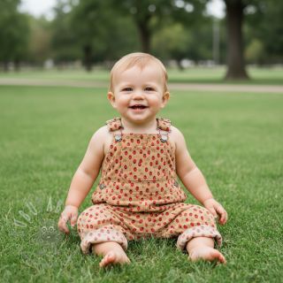 Rastezljivi baršun STRETCH Little strawberries sand