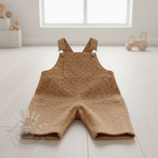 Rastezljivi baršun STRETCH Little love sand