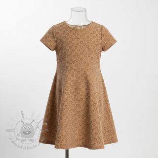 Rastezljivi baršun STRETCH Little love sand