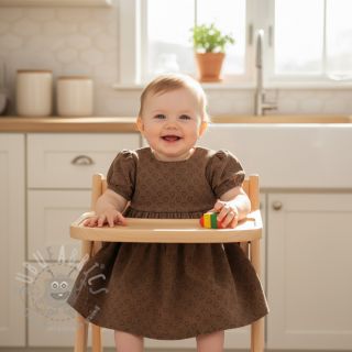 Rastezljivi baršun STRETCH Little love taupe