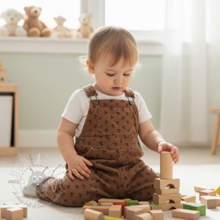 Rastezljivi baršun STRETCH Little cherry taupe