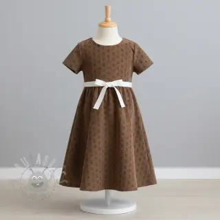 Rastezljivi baršun STRETCH Little bunny taupe