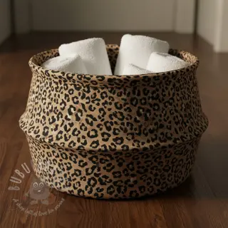 Dekorativna tkanina Animal skin light brown digital print