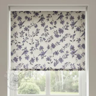 Dekorativna tkanina Linenlook Night flowers digital print