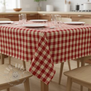 Dekorativna tkanina Celestin LUREX rouge