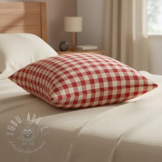 Dekorativna tkanina Celestin LUREX rouge