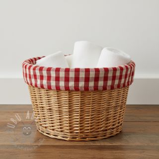 Dekorativna tkanina Celestin LUREX rouge