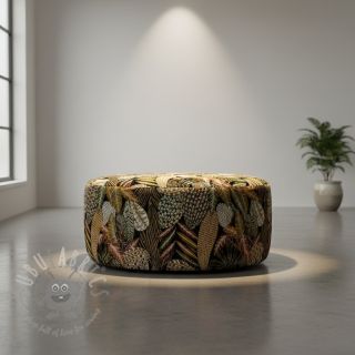 Dekorativna tkanina jacquard Egypte noir