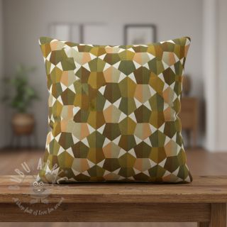 Dekorativna tkanina jacquard Mustang gold