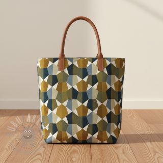 Dekorativna tkanina jacquard Mustang blue