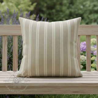 Dekorativna tkanina jacquard LINEN LOOK Etretat lin