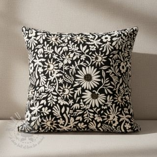 Dekorativna tkanina jacquard Sunlight noir