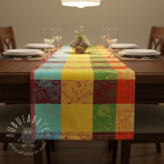 Dekorativna tkanina FRENCH TABLE CLOTH JACQUARD Cabosse allover summer