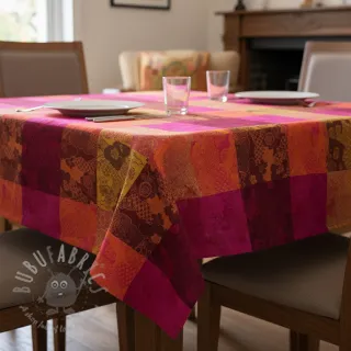 Dekorativna tkanina FRENCH TABLE CLOTH JACQUARD Niwa allover harissa