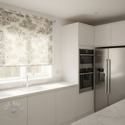 Dekorativna tkanina RUSTIC VINTAGE PRINT Gabrielle fusian