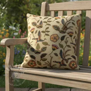 Dekorativna tkanina GOBELIN PREMIUM Primal Birdscape Art design B