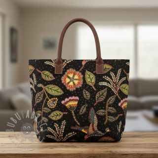 Dekorativna tkanina GOBELIN PREMIUM Primal Birdscape Art design A