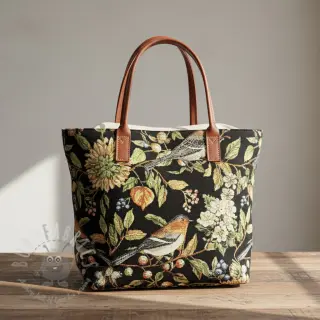 Dekorativna tkanina GOBELIN PREMIUM Paradise Bird Flora