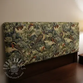 Dekorativna tkanina GOBELIN PREMIUM Bird Heritage Forest