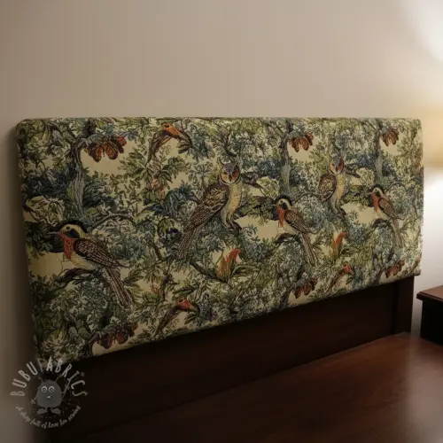 Dekorativna tkanina GOBELIN PREMIUM Bird Heritage Forest