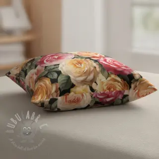 Dekorativna tkanina VELVET Romantic Rose Charm