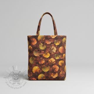 Dekorativna tkanina VELVET Ginko Biloba Leaf