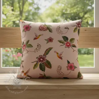 Dekorativna tkanina Floral Kolibri Art digital print