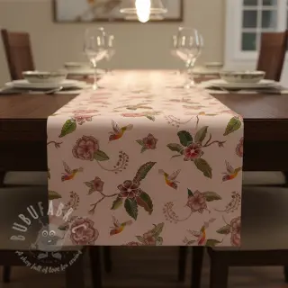 Dekorativna tkanina Floral Kolibri Art digital print