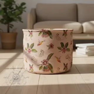 Dekorativna tkanina Floral Kolibri Art digital print