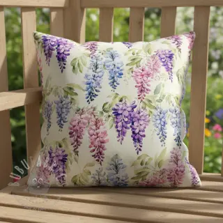 Dekorativna tkanina Serene Wisteria Charm digital print