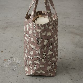 Dekorativna tkanina Linenlook premium Dog Wildlife Art