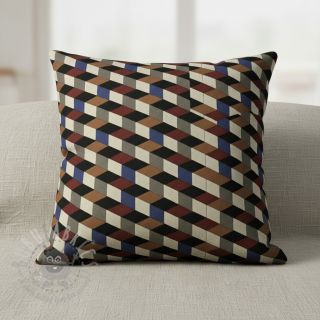 Dekorativna tkanina Linenlook premium Cube Illusion Art